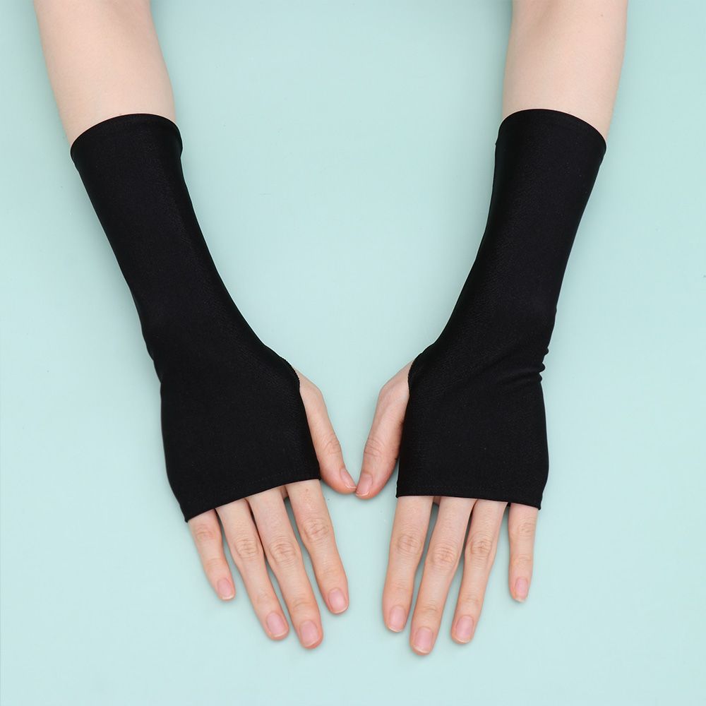 Tech Wear Accessories - Güneş koruyucu koruma parmaksız uzun eldiven