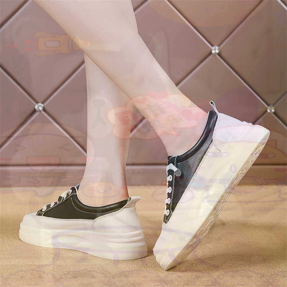 Tech Trend Accessories - Bağcıklı Tıknaz Loafer'lar Kadın Kaykay Spor