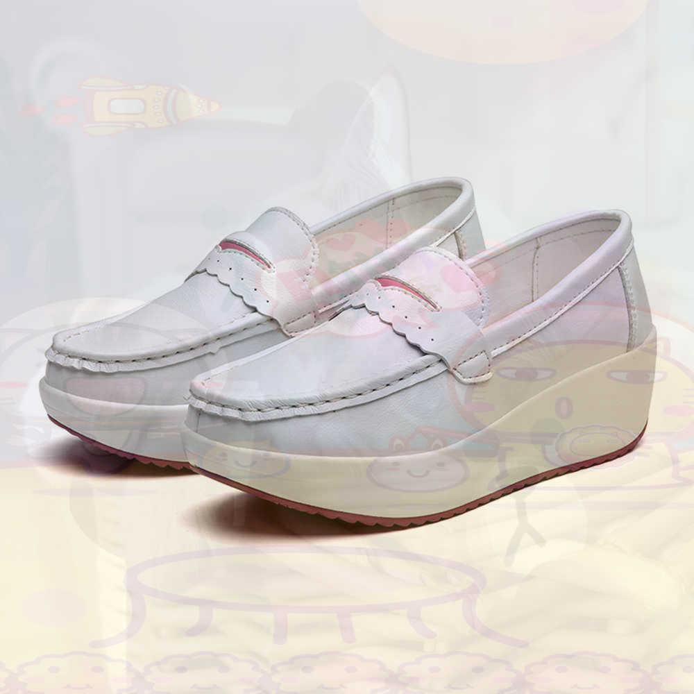 Tech Trend Accessories - Platform Kış Pembe Spor Ayakkabı Tenis