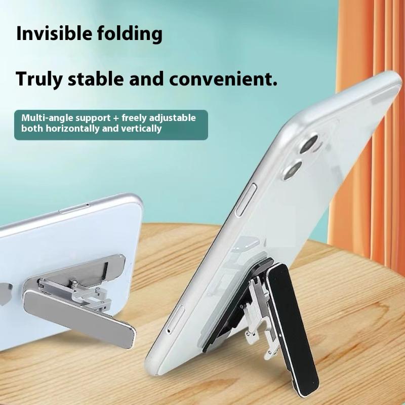 Phone Stand Aluminum - 1/3 adet Mini görünmez katlanabilir cep