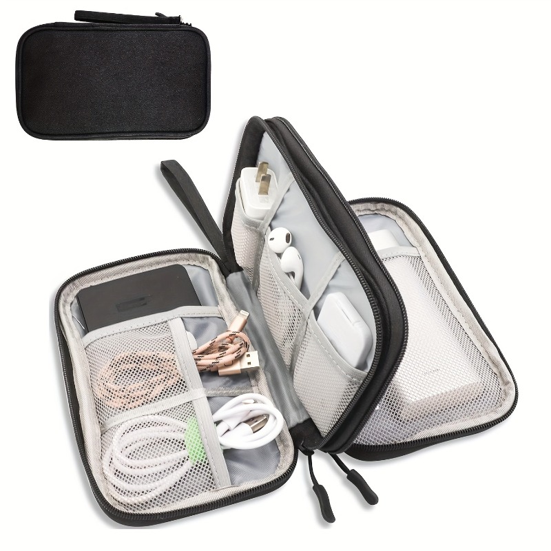 Travel Cable Organizer - Seyahat Düzenleyici Çantası, Çok Cepli Saklama