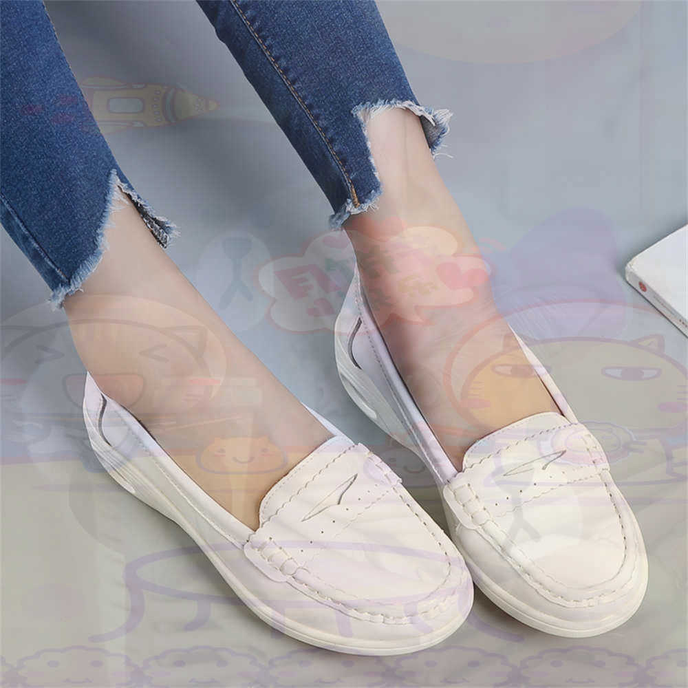 Tech Trend Accessories - Yumuşak Slip-on Bayan Büyük Boy Ayakkabı