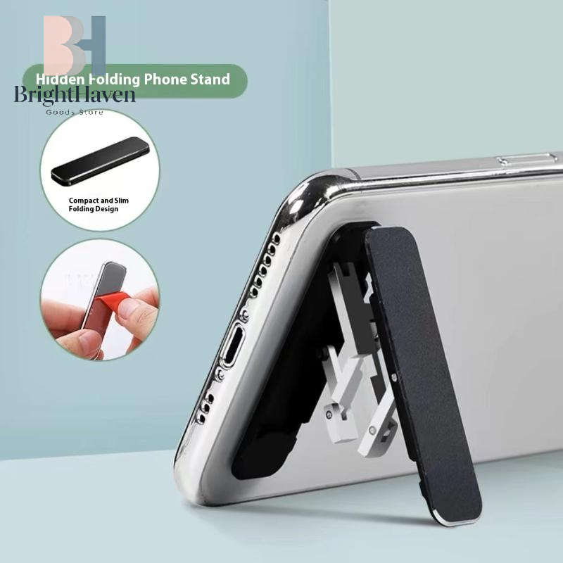 Phone Stand Aluminum - 1/3 adet Mini görünmez katlanabilir cep