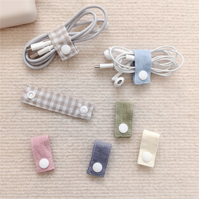 Travel Cable Organizer - Kumaş Kablo Düzenleyici Veri Kulaklık Şarj