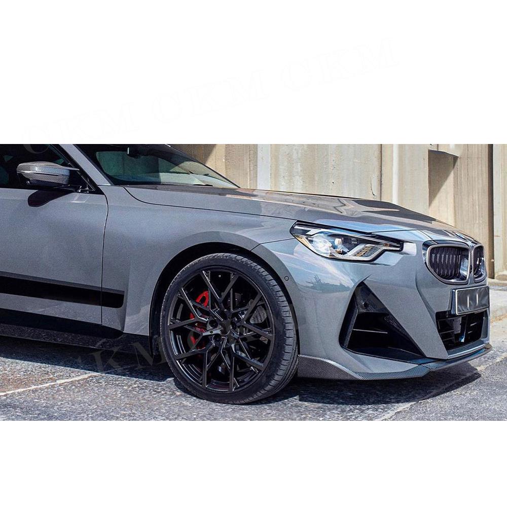 M Tech Accessories - CKMUUER Karbon Görünümlü Ön Lip Spoiler