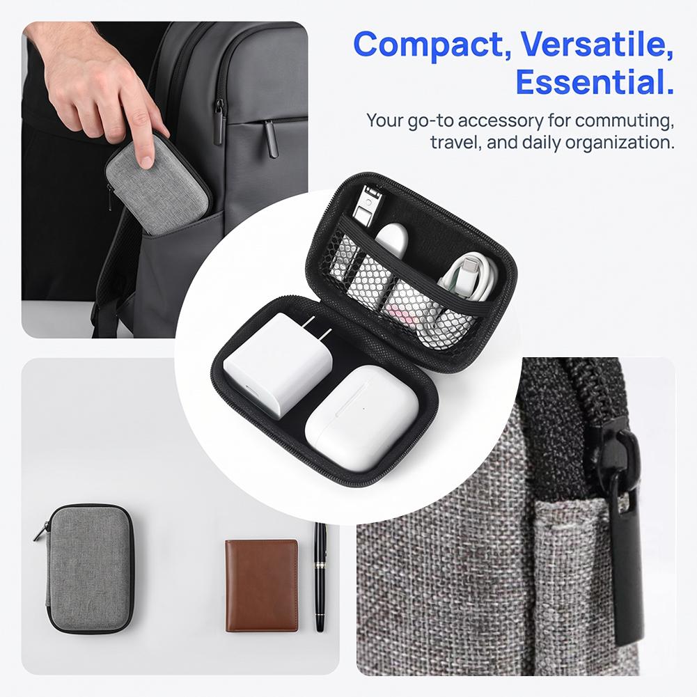 İş Kulaklık Çantası Taşınabili - Travel Cable Organizer incelemesi ve fiyatı