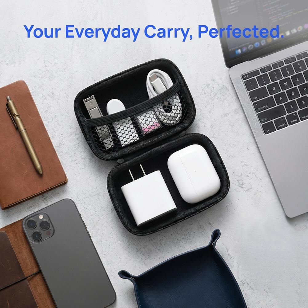 İş Kulaklık Çantası Taşınabili - Travel Cable Organizer incelemesi ve fiyatı