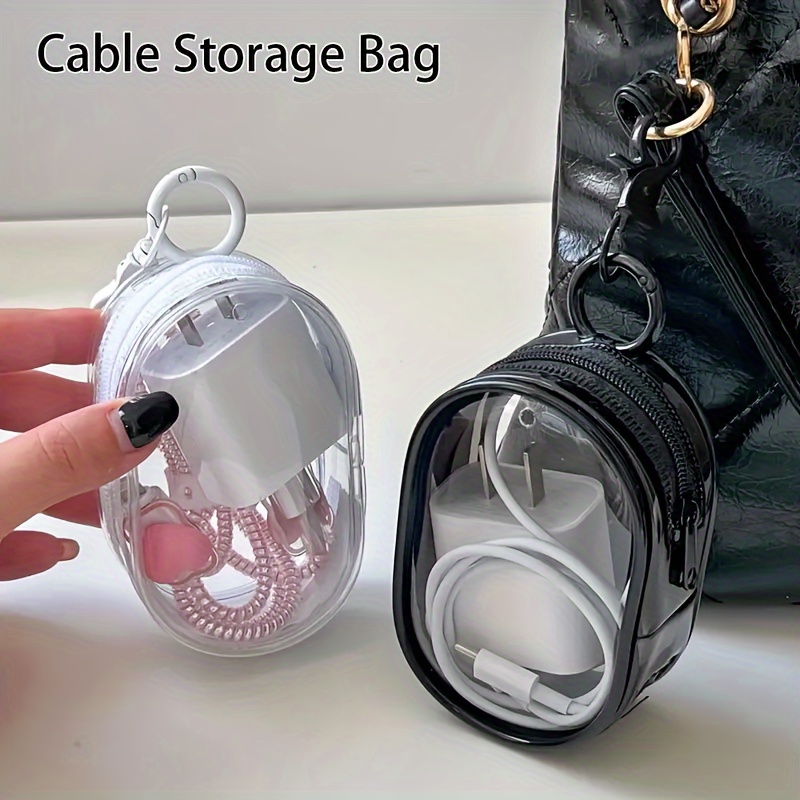 Taşınabilir Mini Şeffaf Fermua - Travel Cable Organizer incelemesi ve fiyatı