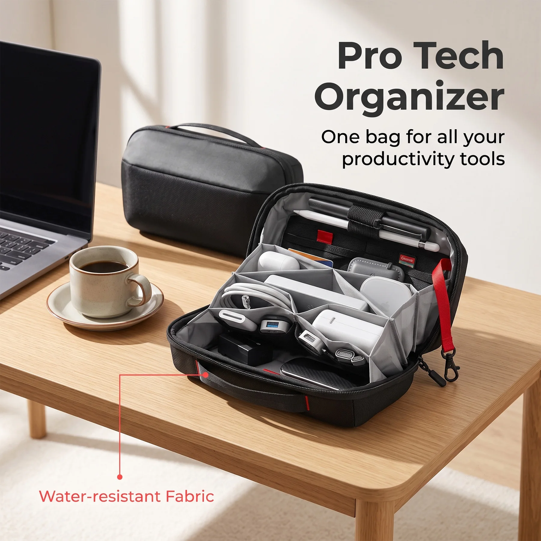 Seyahat Teknolojisi Düzenleyic - Tech Accessories Travel Organizer Pouch incelemesi ve fiyatı