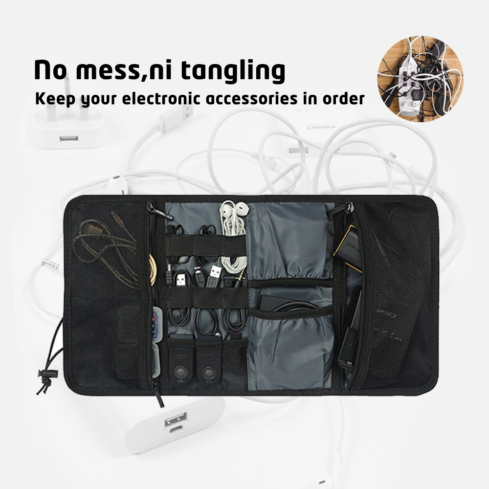 Elektronik Düzenleyici Kablo K - Tech Accessories Travel Organizer Pouch incelemesi ve fiyatı