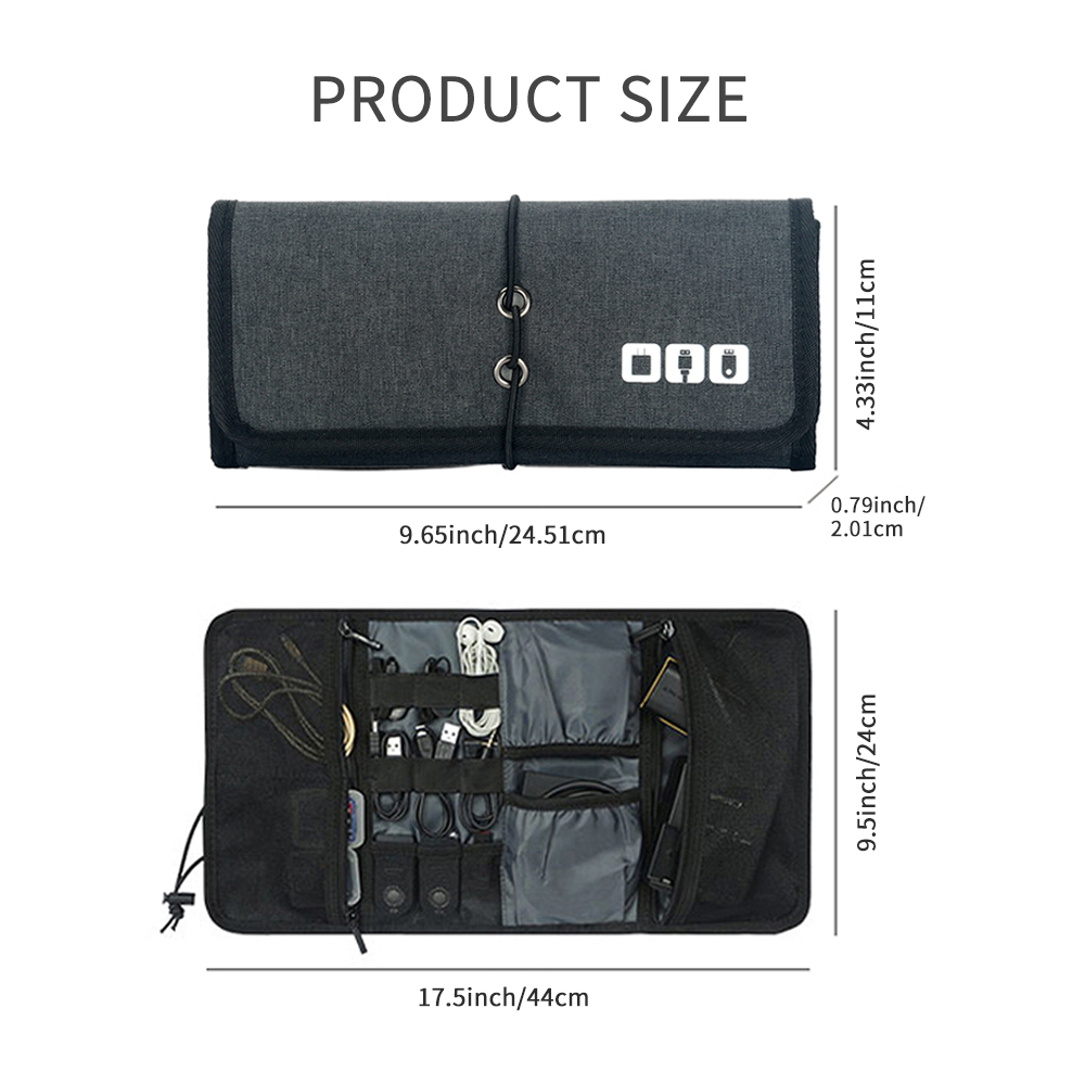 Seyahat Kablo Saklama Çantası, - Tech Accessories Travel Organizer Pouch incelemesi ve fiyatı