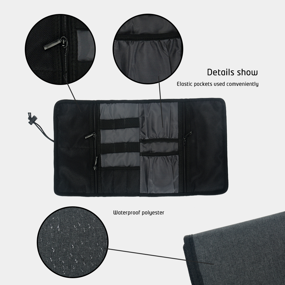 Seyahat Kablo Saklama Çantası, - Tech Accessories Travel Organizer Pouch incelemesi ve fiyatı