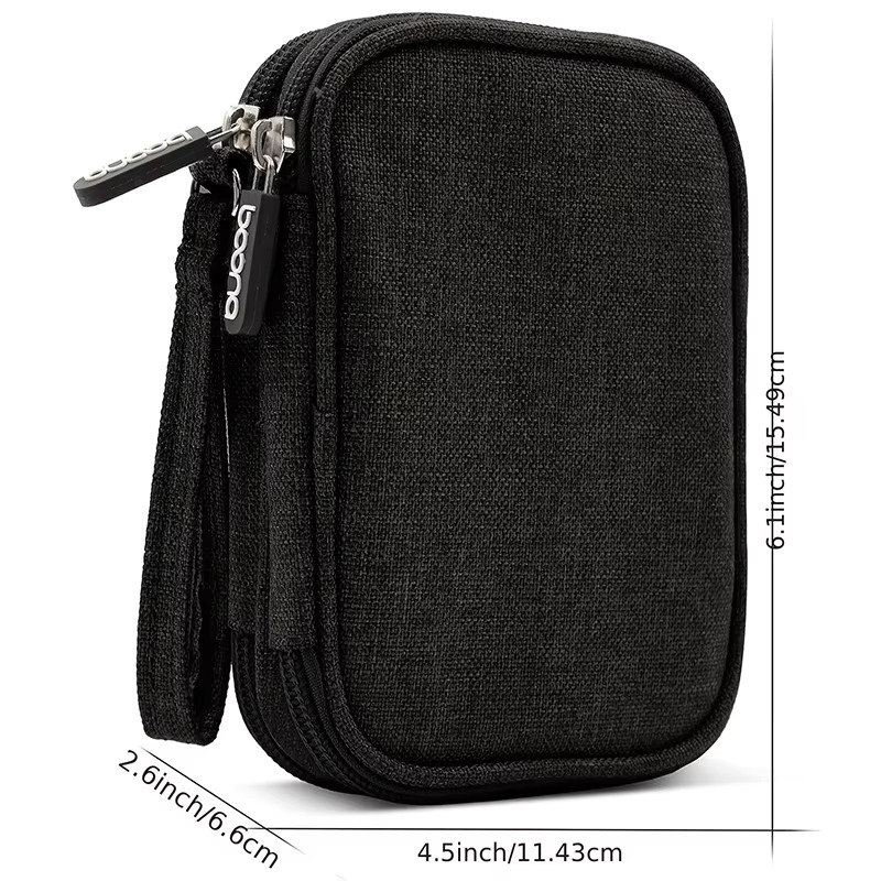 1 adet gri/siyah/pembe/laciver - Travel Cable Organizer incelemesi ve fiyatı