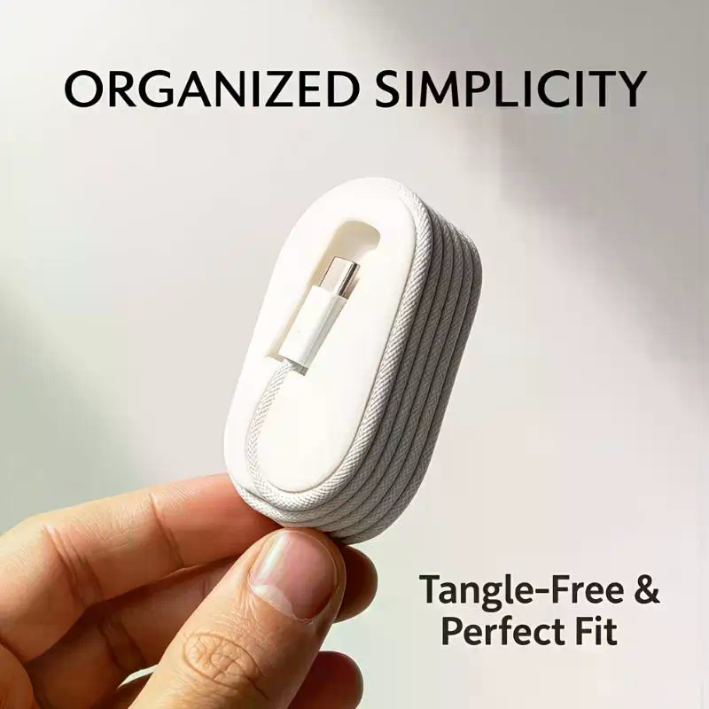 Taşınabilir Kablo Sarıcı Düzen - Travel Cable Organizer incelemesi ve fiyatı
