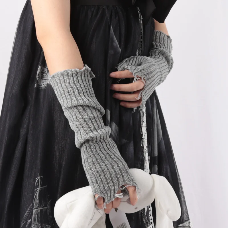 1 çift Punk kırık Unisex eldiv - Tech Wear Accessories incelemesi ve fiyatı