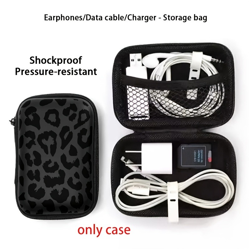 Siyah Leopar Desenli EVA Sert  - Travel Cable Organizer incelemesi ve fiyatı