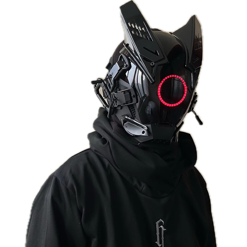 Siberpunk LED Maske Cosplay Ma - Tech Wear Accessories incelemesi ve fiyatı