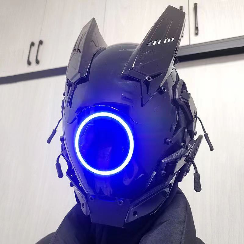 Siberpunk LED Maske Cosplay Ma - Tech Wear Accessories incelemesi ve fiyatı