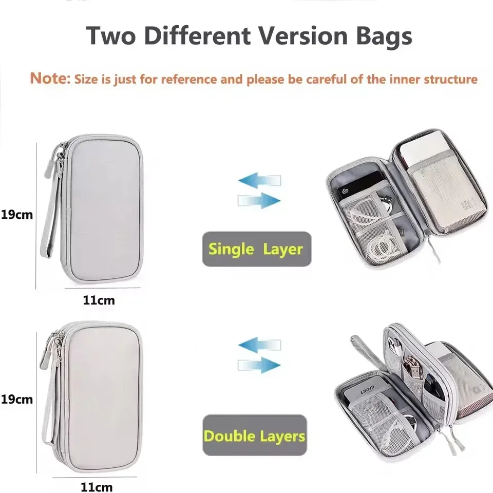 Seyahat Kablo Çantası Taşınabi - Travel Cable Organizer incelemesi ve fiyatı