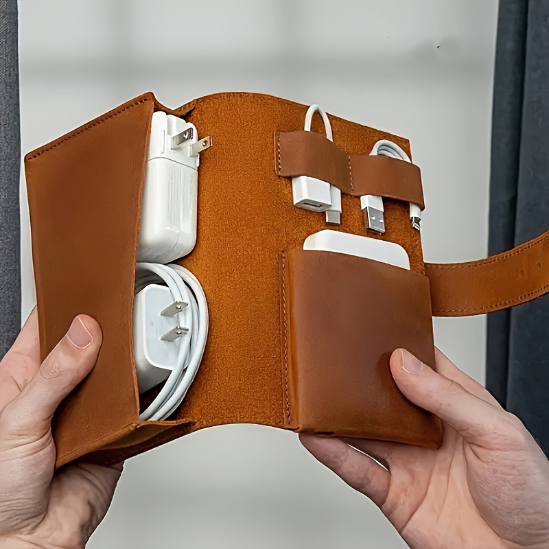 1 adet Deri Teknoloji Düzenley - Tech Accessories Travel Organizer Pouch incelemesi ve fiyatı
