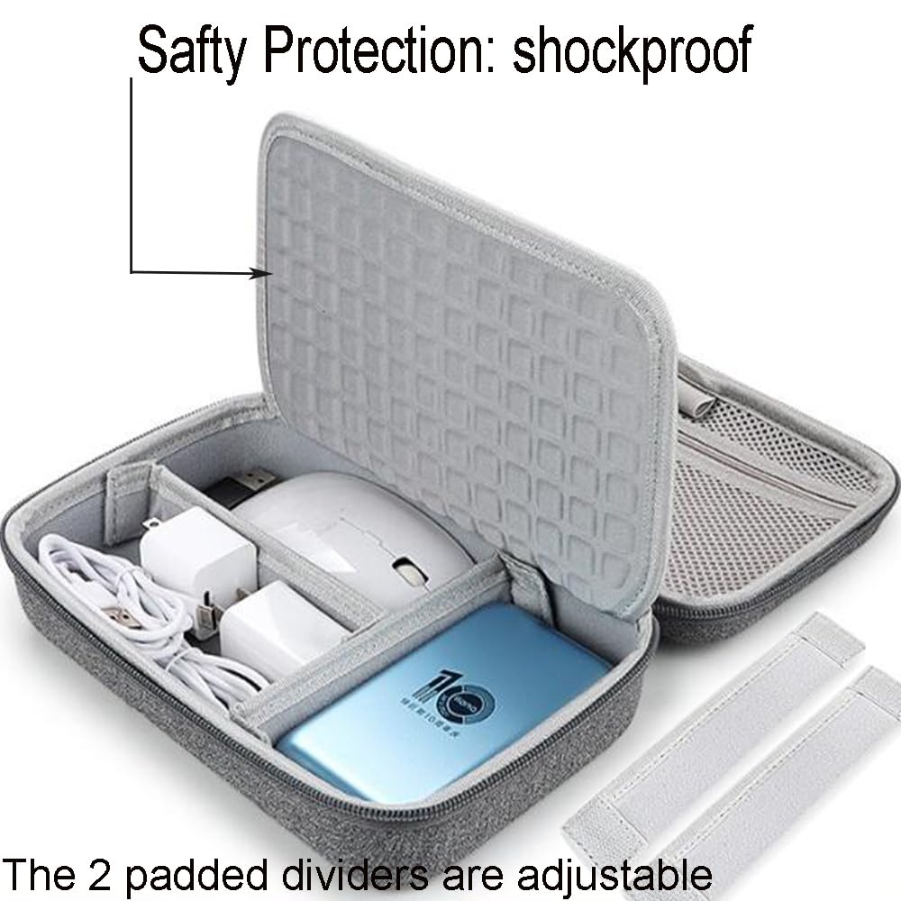 Taşınabilir Su Geçirmez EVA Se - Tech Accessories Travel Organizer Pouch incelemesi ve fiyatı
