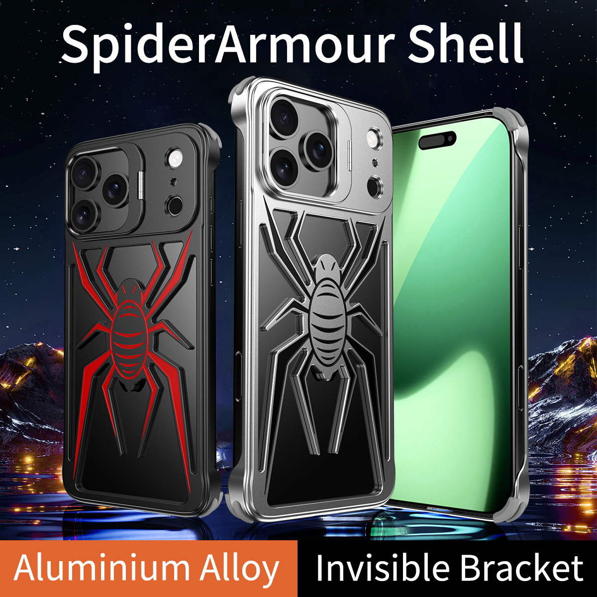Lüks Örümcek Zırhı Metal Telef - Phone Stand Aluminum incelemesi ve fiyatı