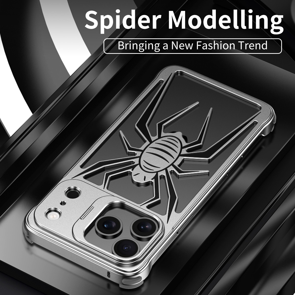 Lüks Örümcek Zırhı Metal Telef - Phone Stand Aluminum incelemesi ve fiyatı