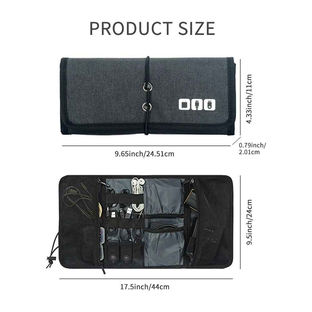 Elektronik Düzenleyici Kablo K - Tech Accessories Travel Organizer Pouch incelemesi ve fiyatı