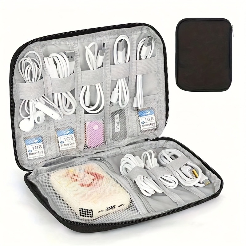 Çok Cepli Seyahat Kablo Düzenl - Tech Accessories Travel Organizer Pouch incelemesi ve fiyatı