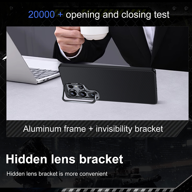 Wlons Karbon Aramid Fiber Many - Phone Stand Aluminum incelemesi ve fiyatı
